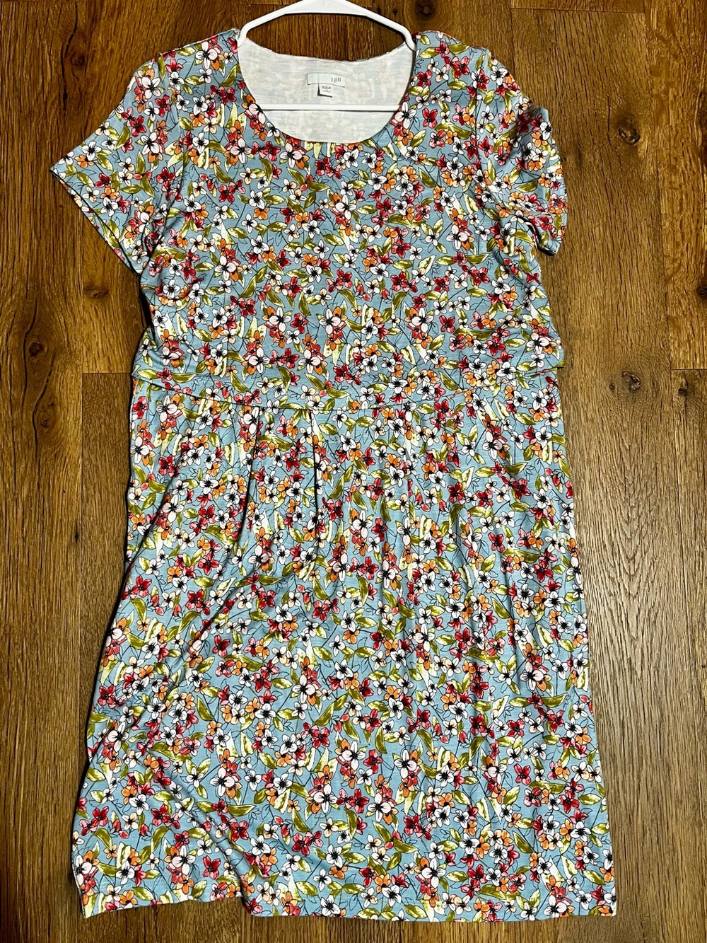 J Jill Floral Dress - Buttoned Back